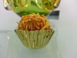 brigadeiro de coco queimado