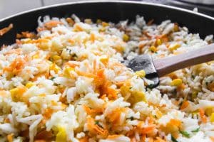 como fazer arroz para o bebê