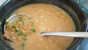 sopa de feijão